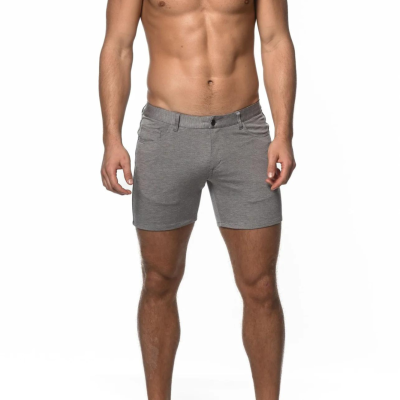 ST33LE (Steele) CORE ST 1932 Dove Grey 5in Shorts