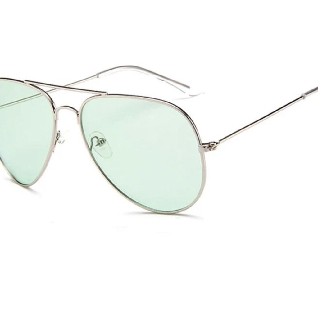 Peepa's Accessories Val Aviator Sunglasses Green lense