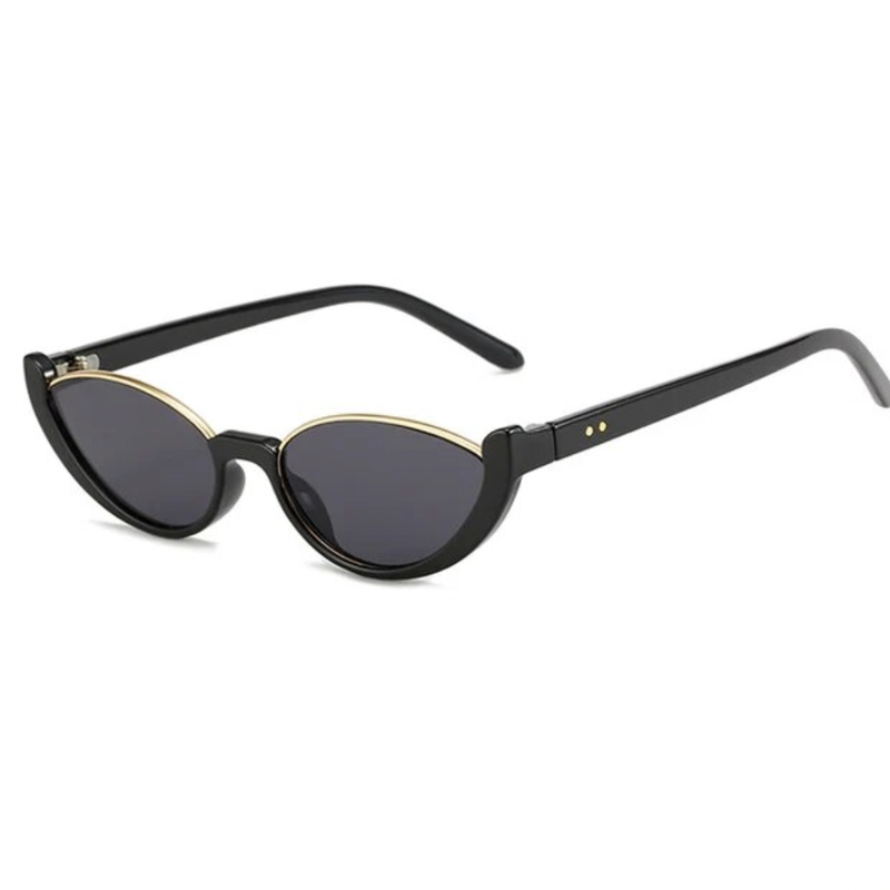 Peepa's Accessories Judith Cat Eye Sunglasses Black