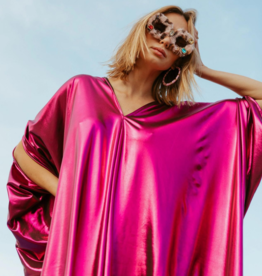 Jennafer Grace Midnight Bubblegum Electric Caftan