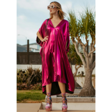 Jennafer Grace Midnight Bubblegum Electric Caftan