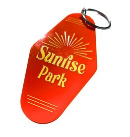 Peepa's Sunrise Park Keychain