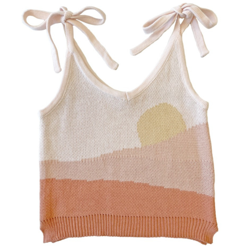 Miss Sparkling Original Sunset Intarsia (DUSTY ROSE)