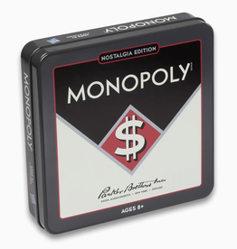 WS Game Company Monopoly Nostalgia Tin