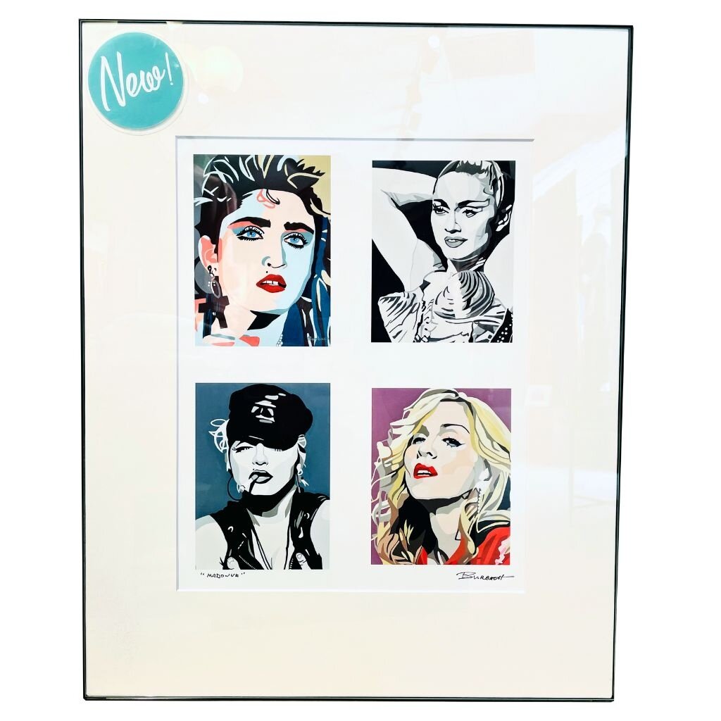 ChrisBurbach Madonna Collage Portrait