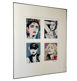 ChrisBurbach Madonna Collage Portrait