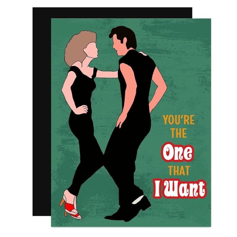 Mod Lounge Paper Co. Grease You're The One That I Want Card