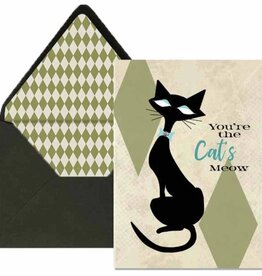 Mod Lounge Paper Co. Cat's Meow Greeting Card