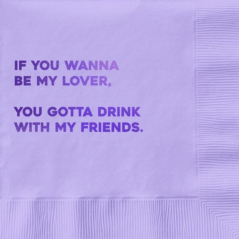 Pretty Alright Goods Be My Lover Napkin