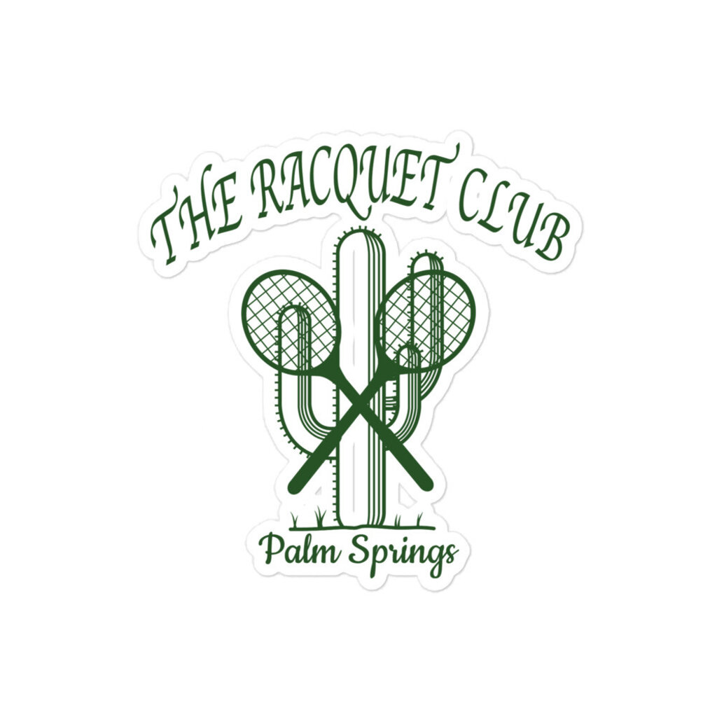 Peepa's Racquet Club 2.0 Sticker