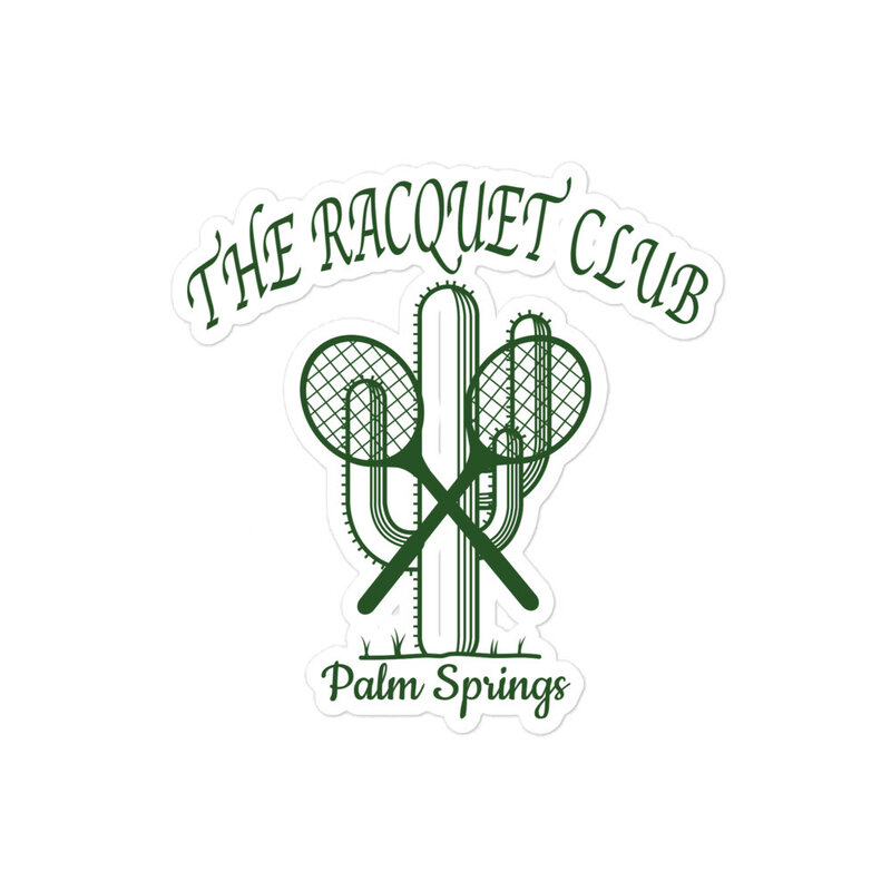 Peepa's Racquet Club 2.0 Sticker