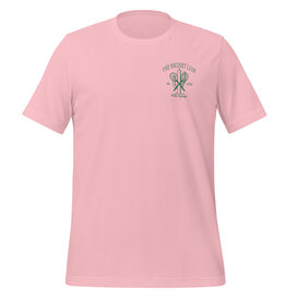 Peepa's Racquet Club 2.0 Pink Embroidered Unisexy Tee
