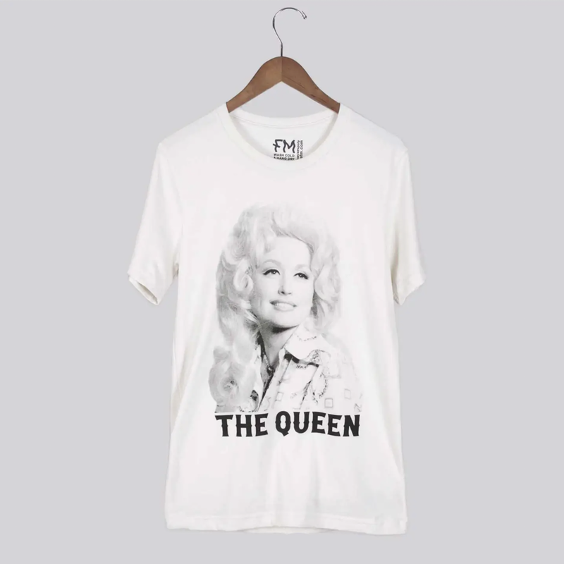 FM The Queen Dolly Parton Tee