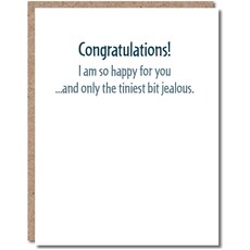Modern Wit CG003 Congrats Happy/Jealous For You Card