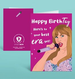 Citizen Ruth Taylor Swift Birth-Tay Era Card