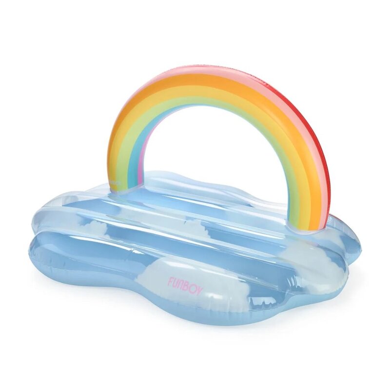 Fun Boy Inc. Rainbow Cloud Daybed Pool Lounger