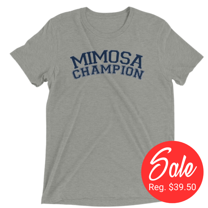 Peepa's Mimosa Champion Unisexy Graphic Tee