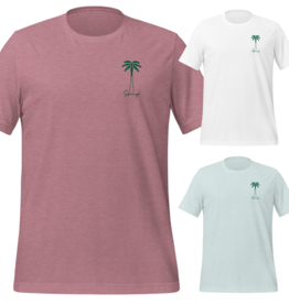 Peepa's Graphic Palm Springs Embroidery Unisexy Tee