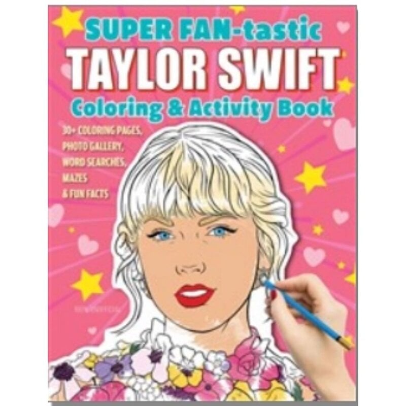 Wellspring Taylor Swift Coloring & Activity Book