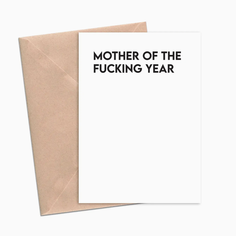 Crimson & Clover Mother of the Year Card