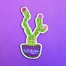 Zenspire Designs Pari's Prickly Cactus Sticker