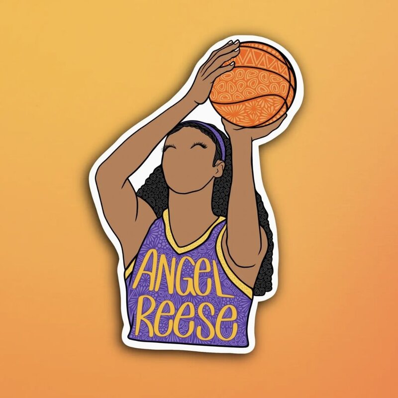 Zenspire Designs Angel Reese Sticker