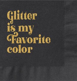 Mod Lounge Paper Co. Glitter Is My Favorite Color Napkins