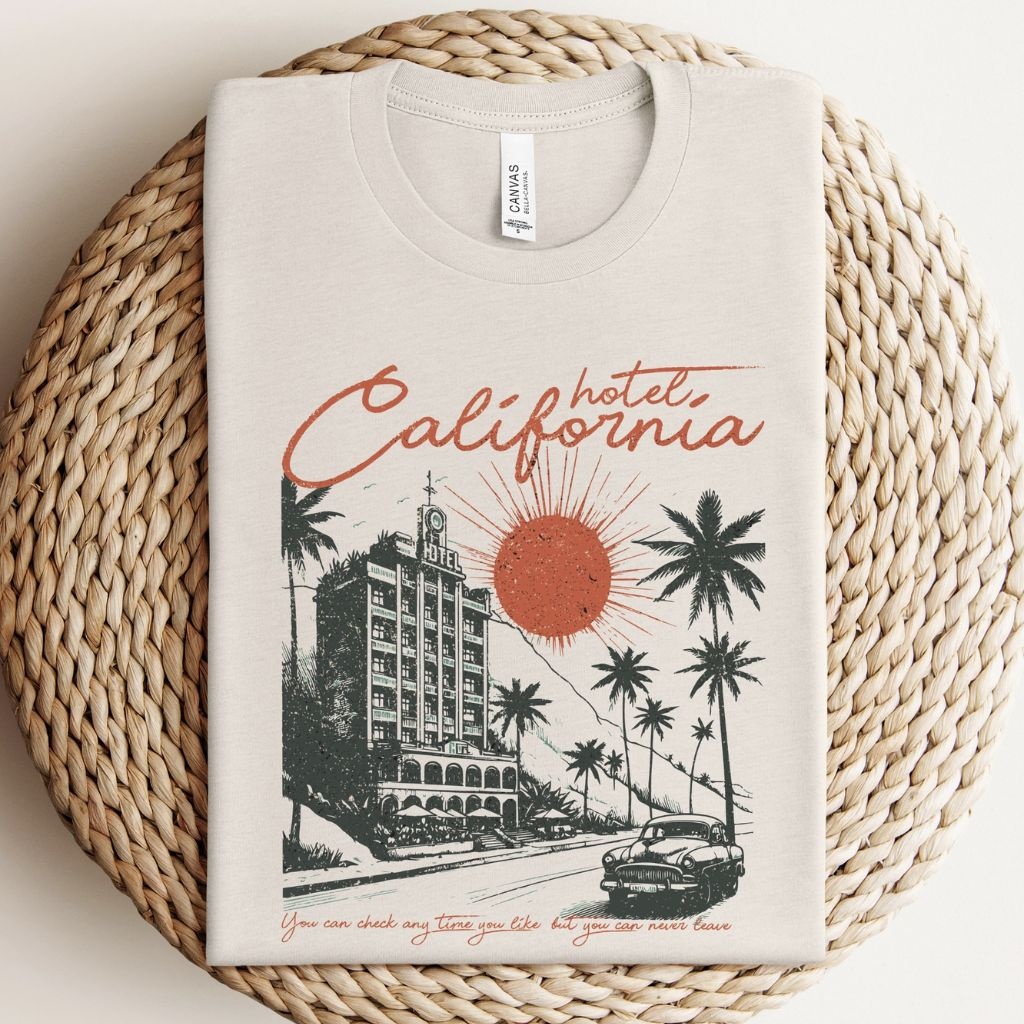 Hotel California Tシャツ Lサイズ Hotel California Graphic Tee - Peepa's
