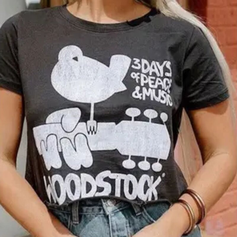 Prince Peter Collection Woodstock Poster Crop Tee
