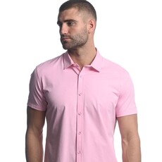 ST33LE Cotton Candy Solid Stretch Jersey Knit SS Shirt ST-963