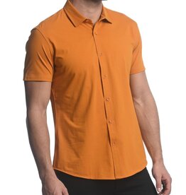 ST33LE (Steele) Turmeric Solid Stretch Jersey Knit SS Shirt ST-963
