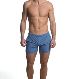 ST33LE Glacier Blue Textured Stretch Performance Shorts ST-1466-79