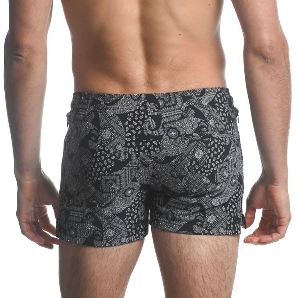 Postmarc Printed Swim Shorts W/ Mesh Lining