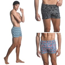 Postmarc Printed Swim Shorts W/ Mesh Lining