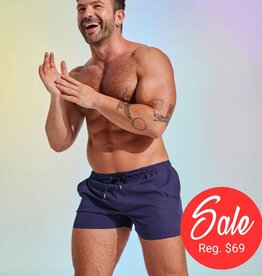 Elia 3" Solid Swim Shorts