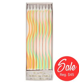 MeriMeri Rainbow Twisted Dipped Candles