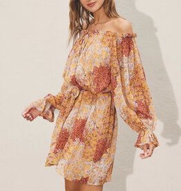 Dress Forum Flower Haze Voluminous Mini Dress