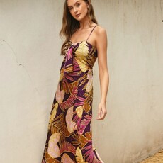 Dress Forum Tropic Royale Tie Front Maxi Dress