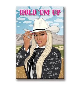 The Found Beyonce Texas Hold em Up Magnet