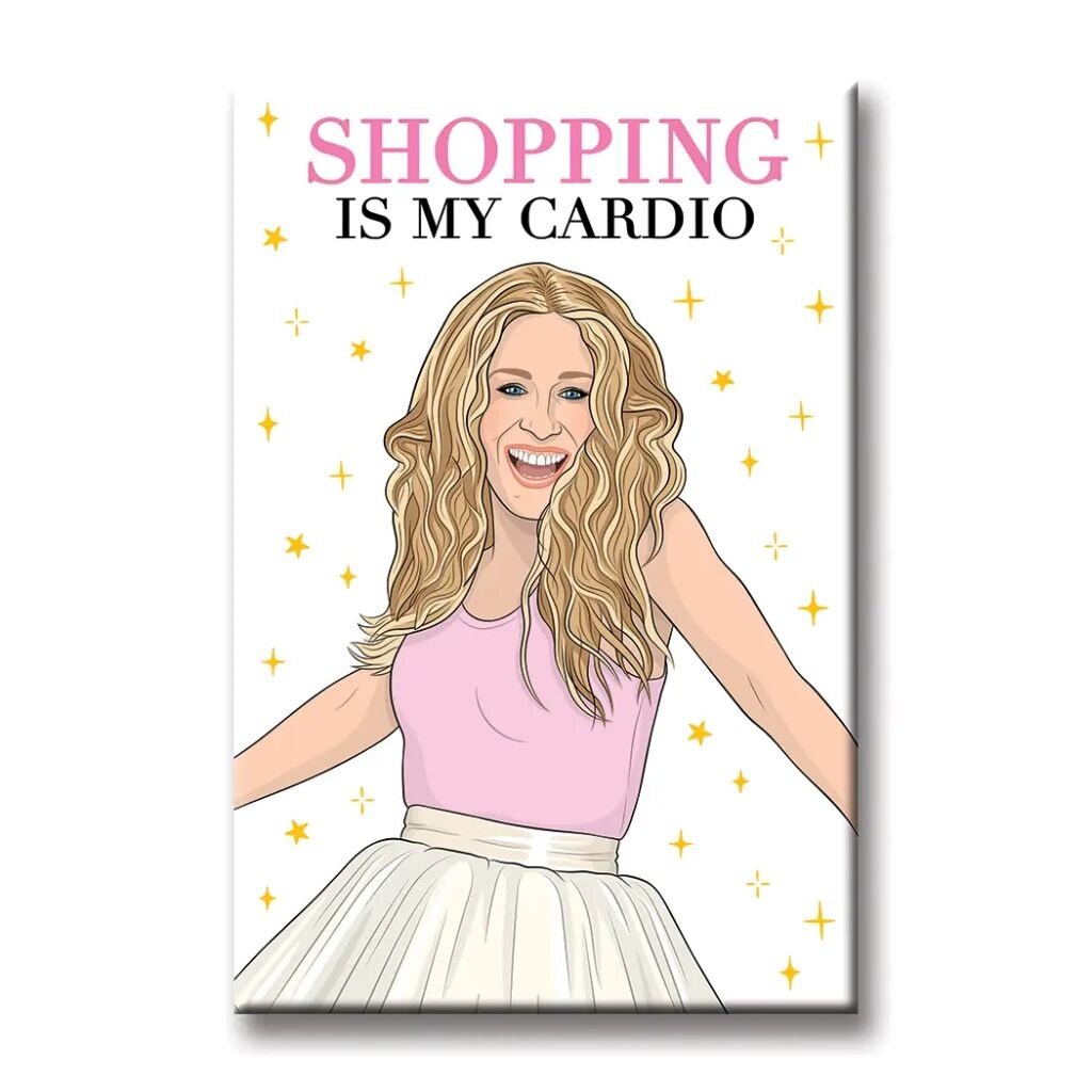 The Found Carrie Bradshaw Shopping Is My Cardio Magnet