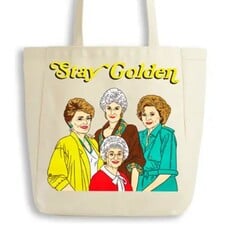 The Found Golden Girls  "Stay Golden" Tote Bag