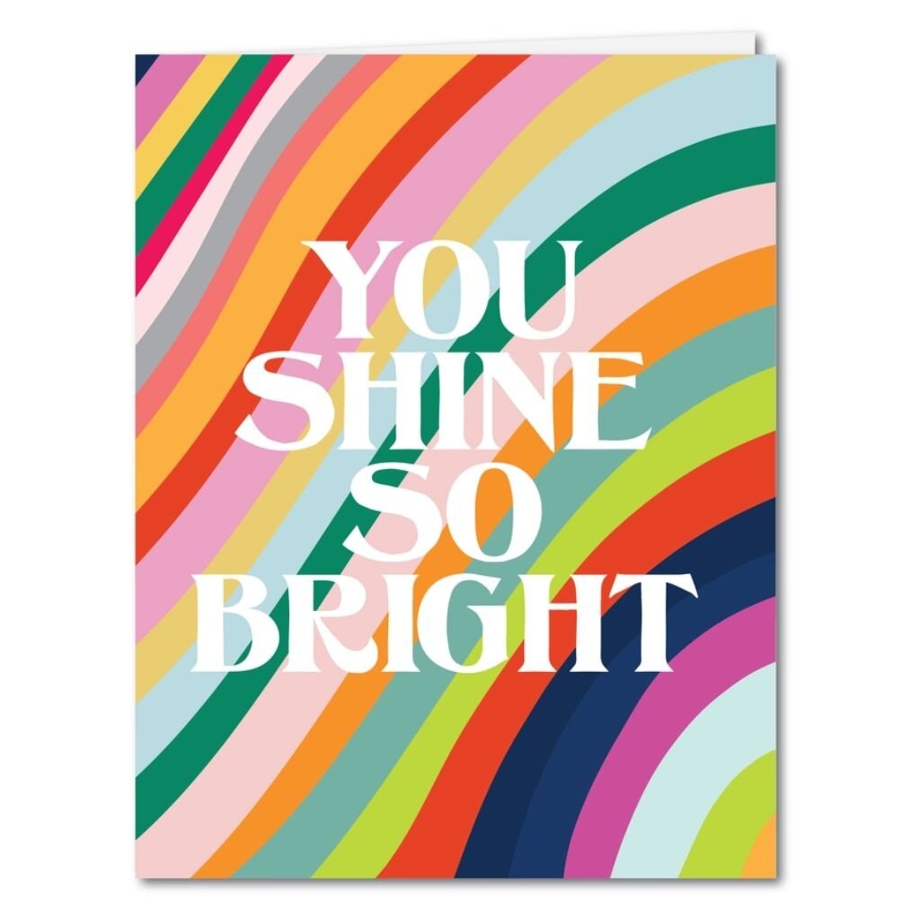 Mixtape Paper Co. You Shine So Bright Card