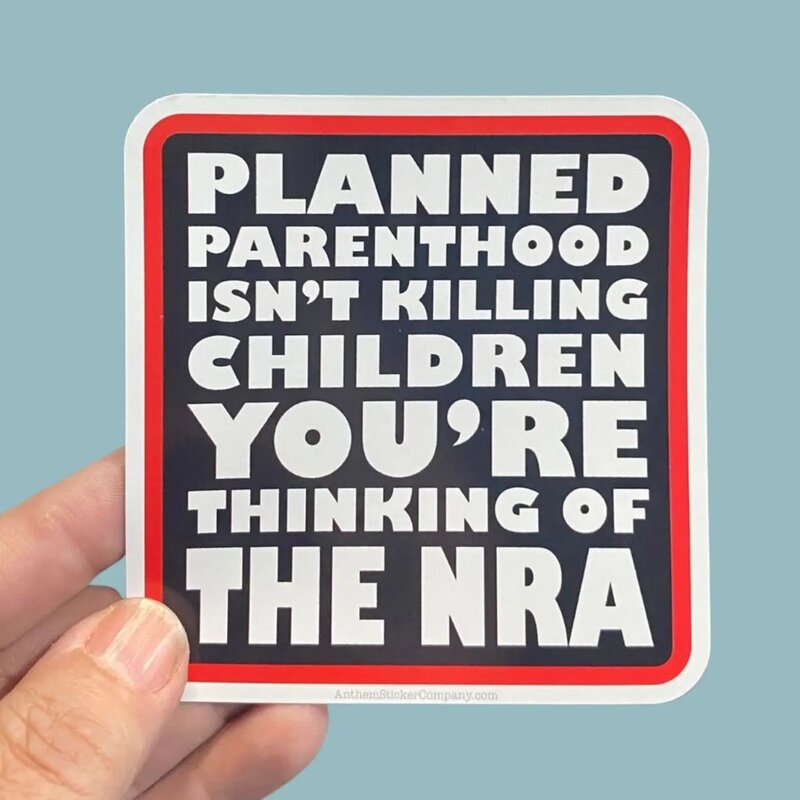 Anthem Sticker co You're Thinking of the NRA Sticker