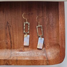 Spiffy & Splendid Raya Earrings Pastel Rainbow