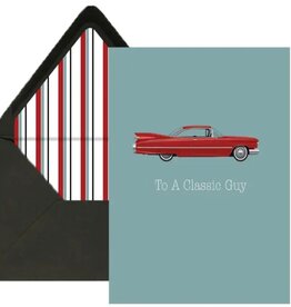 Mod Lounge Paper Co. Classic Car Greeting Card