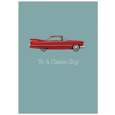 Mod Lounge Paper Co. Classic Car Greeting Card