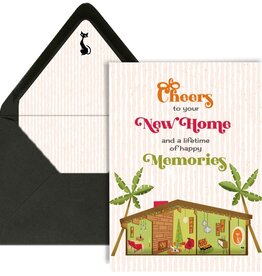 Mod Lounge Paper Co. Home and Memories Midcentury Modern Greeting Card