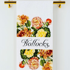 Bad Grandma Bollocks tea towel