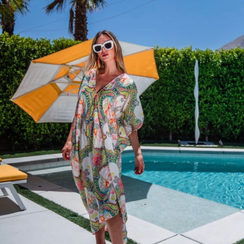 Jennafer Grace Retro Exotica Caftan