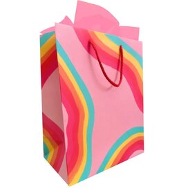 The Social Type Rainbow Ribbon Gift Bag